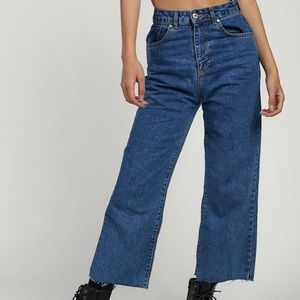 Wide Leg Ragged Priest Grip Skater Jeans